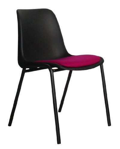 Zuiver-Stuhl-Back-to-GYM-SchwarzMagenta-0 Zuiver-Stuhl-Back-to-GYM-SchwarzMagenta-0