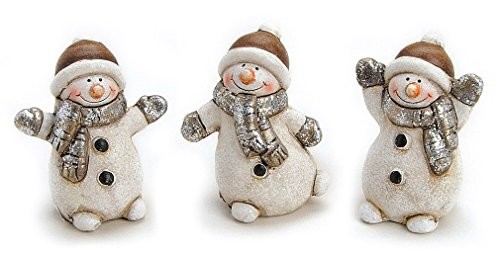 3-x-Deko-Figur-lustiger-Schneemann-mit-Mtze-und-Schal-Figur-aus-Ton-grau-braun-Hhe-6-cm-Tonfigur-witzige-Figur-Winter-0 3-x-Deko-Figur-lustiger-Schneemann-mit-Mtze-und-Schal-Figur-aus-Ton-grau-braun-Hhe-6-cm-Tonfigur-witzige-Figur-Winter-0