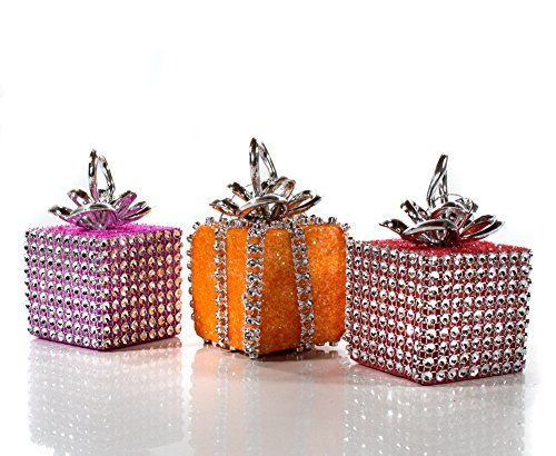 3er-Set-Baumschmuck-Motiv-Weihnachtsgeschenk-mit-Strass-Farben-rotrosa-orange-und-pink-Mae-6-x-6-x-6-cm-Weihnachtsschmuck-Weihnachtsbaumkugeln-0 3er-Set-Baumschmuck-Motiv-Weihnachtsgeschenk-mit-Strass-Farben-rotrosa-orange-und-pink-Mae-6-x-6-x-6-cm-Weihnachtsschmuck-Weihnachtsbaumkugeln-0