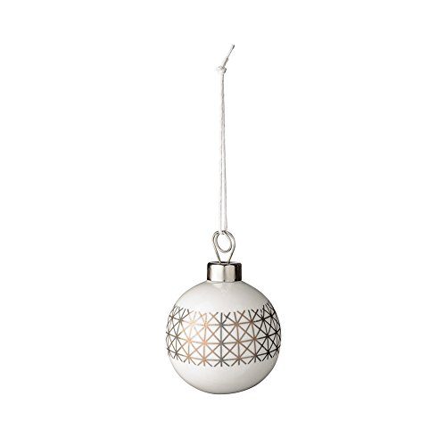 Bloomingville-Weihnachtskugel-Porzellan-wei-gold-55cm-0 Bloomingville-Weihnachtskugel-Porzellan-wei-gold-55cm-0