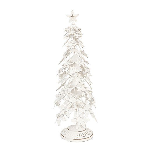 Clayre-Eef-6Y1138LW-Deko-Dekoration-Baum-Weihnachten-Tannenbaum-wei-ca--15-x-44-cm-0 Clayre-Eef-6Y1138LW-Deko-Dekoration-Baum-Weihnachten-Tannenbaum-wei-ca--15-x-44-cm-0