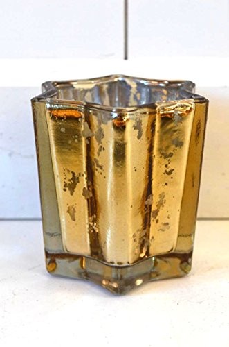 Teelicht-aus-Glas-Stern-gold-Windlicht-Teelichtglas-X-Mas-Weihnachten-Deko-75cm-0 Teelicht-aus-Glas-Stern-gold-Windlicht-Teelichtglas-X-Mas-Weihnachten-Deko-75cm-0