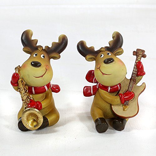 Weihnachts-Elch-sitzend-mit-Instrument-im-2er-Set-0 Weihnachts-Elch-sitzend-mit-Instrument-im-2er-Set-0