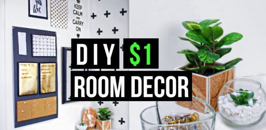 Die wohl günstigsten und einfachsten DIY Dekoideen