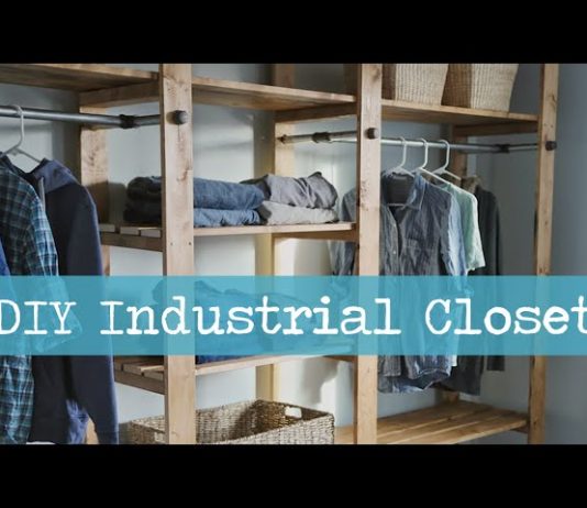 So baust du einen Wandschrank im Industrial-Look