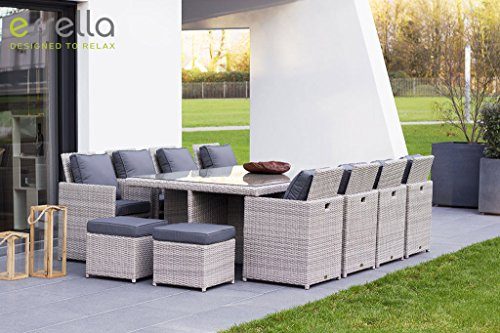 essella-Polyrattan-Essgruppe-Vienna-8er-in-Vintage-Weiss-GeflechtHalbrund-0 essella-Polyrattan-Essgruppe-Vienna-8er-in-Vintage-Weiss-GeflechtHalbrund-0