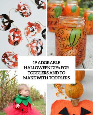 19 Adorable Halloween DIYs For Toddlers And To Make With Toddlers