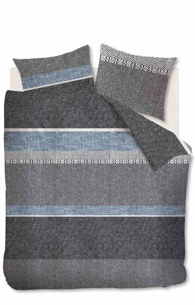Ambiante Bettwäsche »Structure stripe« grau Ambiante Bettwäsche »Structure stripe« grau