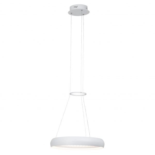 Brilliant Leuchten Ring LED Pendelleuchte weiß weiß Brilliant Leuchten Ring LED Pendelleuchte weiß weiß