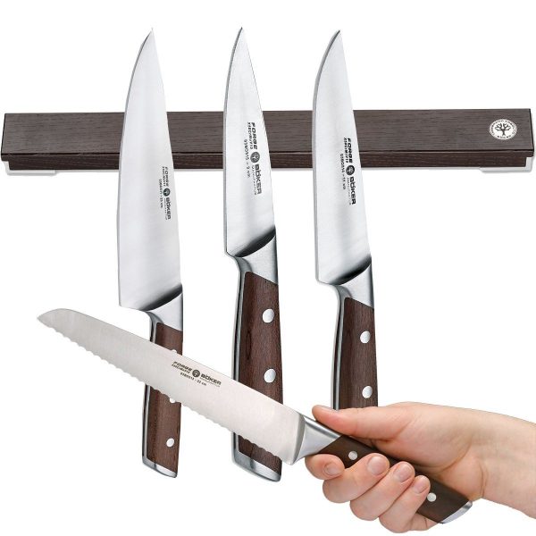 BÖKER Böker Messerset FORGE WOOD mit GRATIS Messerleiste BÖKER Böker Messerset FORGE WOOD mit GRATIS Messerleiste