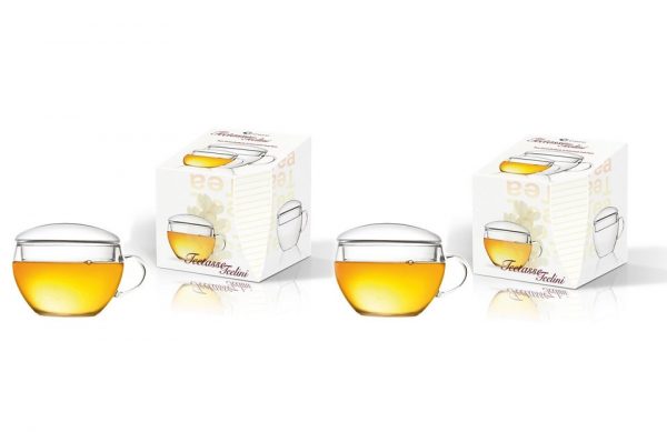 Creano Glas-Teetassen (2er Set) weiß Creano Glas-Teetassen (2er Set) weiß