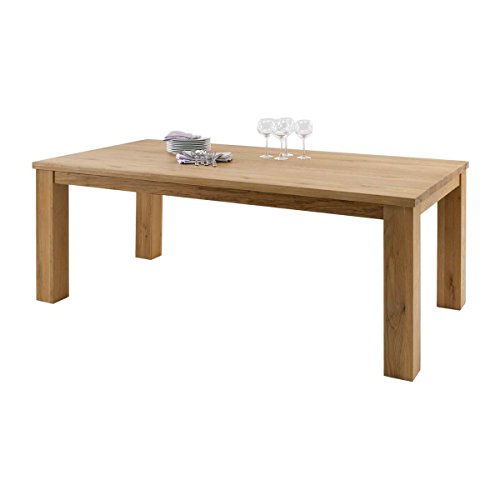 Esstisch-Esszimmertisch-Arklnd-160x100-Massivholz-Holz-Wildeiche-massiv-gelt-Breite-160-cm-Tiefe-100-cm-Hhe-76-cm-0 Esstisch-Esszimmertisch-Arklnd-160x100-Massivholz-Holz-Wildeiche-massiv-gelt-Breite-160-cm-Tiefe-100-cm-Hhe-76-cm-0