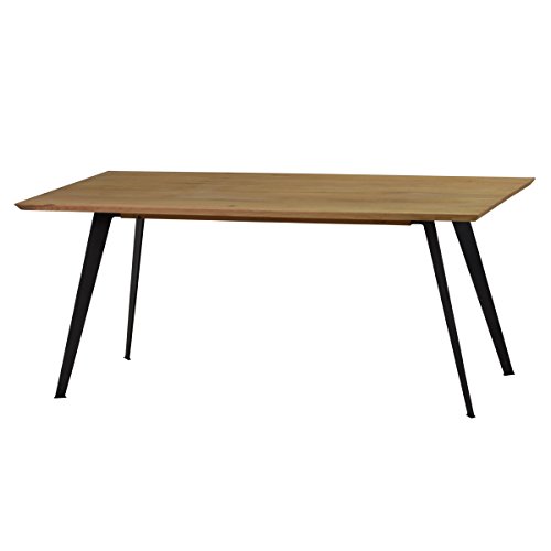 Esstisch-Tisch-Esszimmertisch-Lalon-200x100-cm-Modernes-Industrie-Design-Massivholz-Holz-Eiche-massiv-Gestell-Metall-0