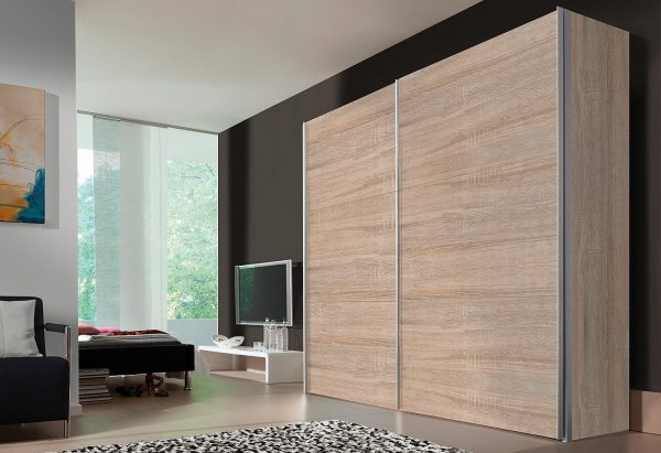 Express Solutions Schwebetürenschrank natur Express Solutions Schwebetürenschrank natur