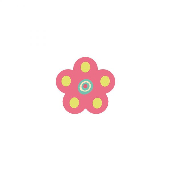 Kinderteppich Ultrasoft Blume Kinderteppich Ultrasoft Blume