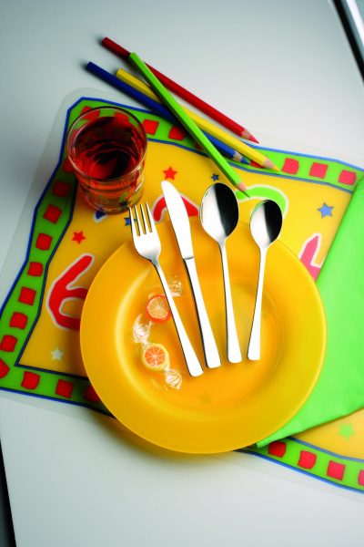 Solex Kinderbesteck-Set 4-tlg. »Karina Kids« silberfarben Solex Kinderbesteck-Set 4-tlg. »Karina Kids« silberfarben