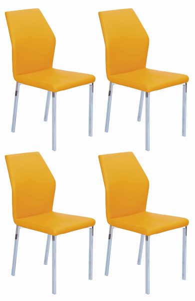 Stühle (4 Stck.) gelb Stühle (4 Stck.) gelb