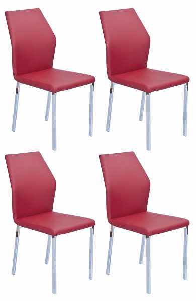 Stühle (4 Stck.) rot Stühle (4 Stck.) rot