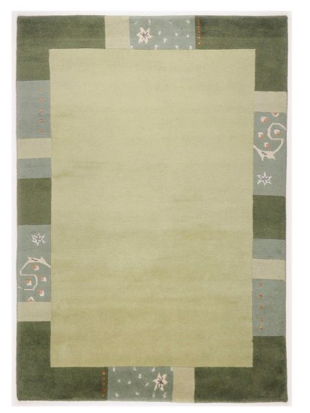 Theko die Markenteppiche Hochflorteppich grün ca. 90/160 cm Theko die Markenteppiche Hochflorteppich grün ca. 90/160 cm
