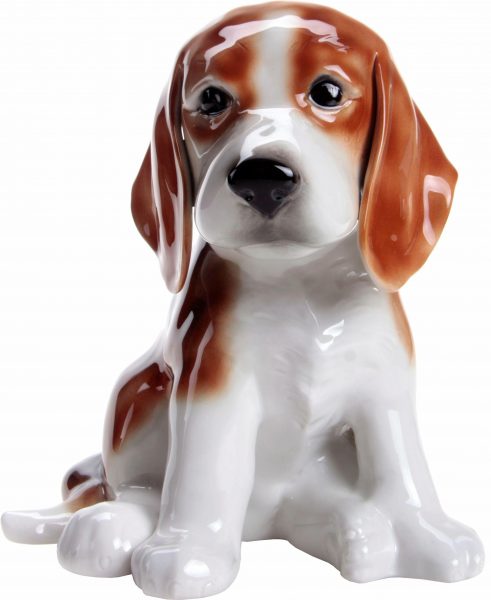 Wagner & Apel Figur »Beagle« aus Porzellan braun Wagner & Apel Figur »Beagle« aus Porzellan braun