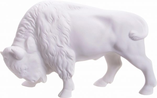 Wagner & Apel Figur »Bison« aus Porzellan weiß Wagner & Apel Figur »Bison« aus Porzellan weiß