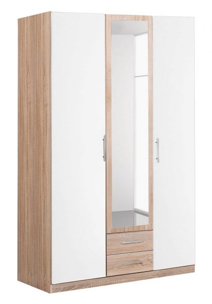 Wimex Kleiderschrank mit Spiegeltür und Schubkästen natur Wimex Kleiderschrank mit Spiegeltür und Schubkästen natur