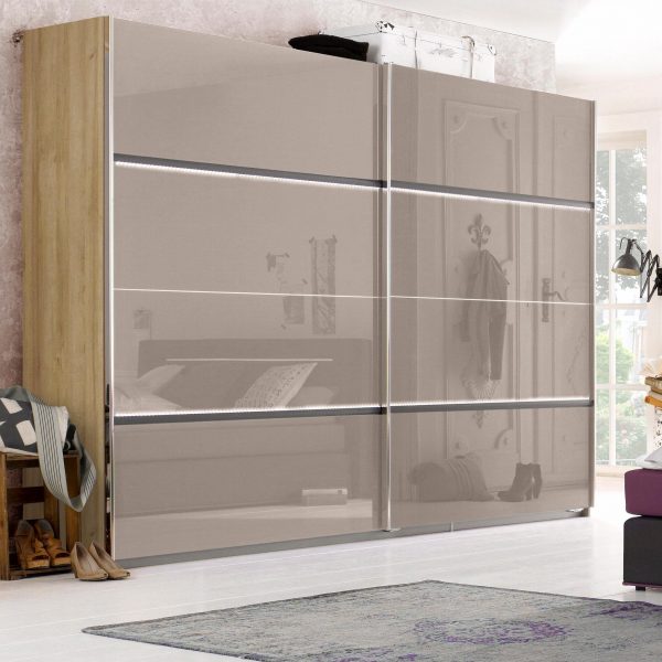 rauch PACK`S Schwebetürenschrank mit LED-Beleuchtung natur rauch PACK`S Schwebetürenschrank mit LED-Beleuchtung natur