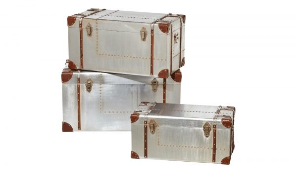 3er-Set Aufbewahrungsboxen Falcone 3er-Set Aufbewahrungsboxen Falcone-3er-Set Aufbewahrungsboxen-silber Breite: 82 cm Höhe: 47 cm silber 3er-Set Aufbewahrungsboxen Falcone 3er-Set Aufbewahrungsboxen Falcone-3er-Set Aufbewahrungsboxen-silber Breite: 82 cm Höhe: 47 cm silber