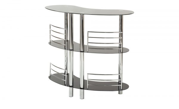 Bar Metall-Glas mit Abstellflächen Diego Bar Metall-Glas mit Abstellflächen Diego-Bar Metall-Glas mit Abstellflächen-schwarz Breite: 120 cm Höhe: 106 cm schwarz Bar Metall-Glas mit Abstellflächen Diego Bar Metall-Glas mit Abstellflächen Diego-Bar Metall-Glas mit Abstellflächen-schwarz Breite: 120 cm Höhe: 106 cm schwarz
