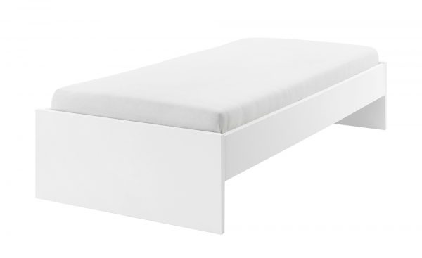 Bett Holly Bett Holly-Bett-weiß Breite: 107 cm Höhe: 42 cm weiß Bett Holly Bett Holly-Bett-weiß Breite: 107 cm Höhe: 42 cm weiß