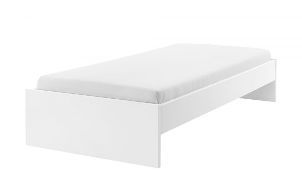 Bett Holly Bett Holly-Bett-weiß Breite: 127 cm Höhe: 42 cm weiß Bett Holly Bett Holly-Bett-weiß Breite: 127 cm Höhe: 42 cm weiß