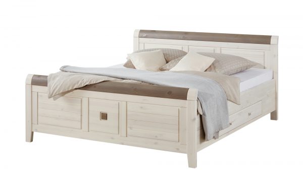 Bett Manchester Bett Manchester-Bett-weiß Breite: 190 cm Höhe: 99 cm weiß Bett Manchester Bett Manchester-Bett-weiß Breite: 190 cm Höhe: 99 cm weiß