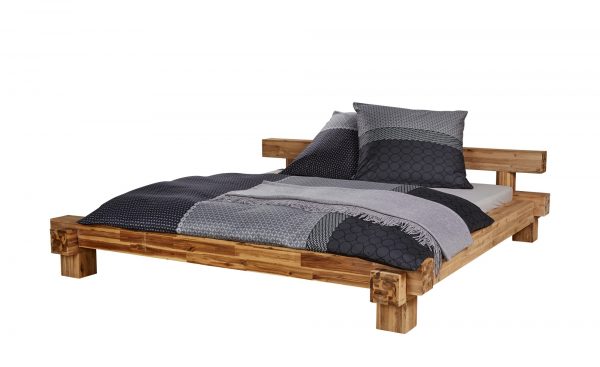 Bettgestell Brent Bettgestell Brent-Bettgestell-holzfarben Breite: 222 cm Höhe: 60 cm holzfarben Bettgestell Brent Bettgestell Brent-Bettgestell-holzfarben Breite: 222 cm Höhe: 60 cm holzfarben