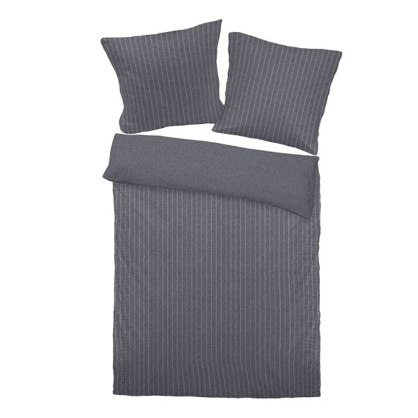 Bettwäsche Leina - Flanell - Grau Bettwäsche Leina - Flanell - Grau