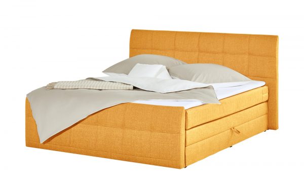 Boxspringbett Earl Boxspringbett Earl-Boxspringbett-gelb Breite: 200 cm Höhe: 110 cm gelb Boxspringbett Earl Boxspringbett Earl-Boxspringbett-gelb Breite: 200 cm Höhe: 110 cm gelb