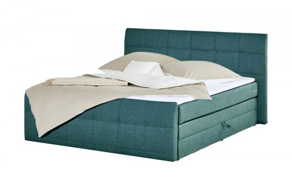 Boxspringbett Earl Boxspringbett Earl-Boxspringbett-türkis/petrol Breite: 200 cm Höhe: 110 cm türkis/petrol Boxspringbett Earl Boxspringbett Earl-Boxspringbett-türkis/petrol Breite: 200 cm Höhe: 110 cm türkis/petrol