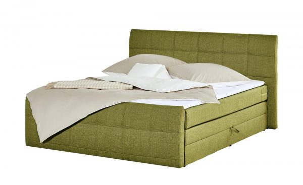 Boxspringbett Earl Boxspringbett Earl-Boxspringbett-grün Breite: 200 cm Höhe: 110 cm grün Boxspringbett Earl Boxspringbett Earl-Boxspringbett-grün Breite: 200 cm Höhe: 110 cm grün