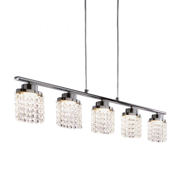 Briloner LED-Pendelleuchte Cristallo A+ Briloner LED-Pendelleuchte Cristallo A+