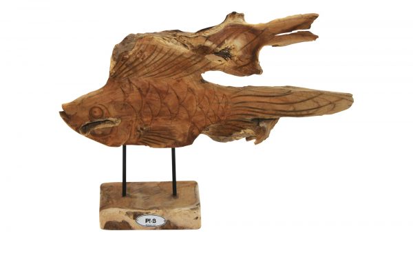 Deko-Figur Fisch auf Sockel Deko-Figur Fisch auf Sockel-Deko-Figur-holzfarben-Teakholz Breite: Höhe: 45 cm holzfarben Deko-Figur Fisch auf Sockel Deko-Figur Fisch auf Sockel-Deko-Figur-holzfarben-Teakholz Breite: Höhe: 45 cm holzfarben