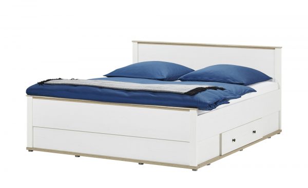 Doppelbett Carmen Doppelbett Carmen-Doppelbett-weiß Breite: 188 cm Höhe: 96 cm weiß Doppelbett Carmen Doppelbett Carmen-Doppelbett-weiß Breite: 188 cm Höhe: 96 cm weiß