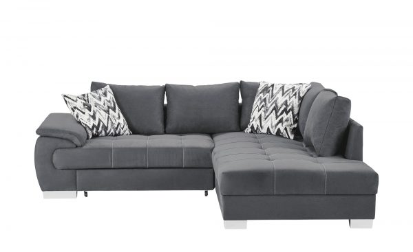 Ecksofa Brenda Ecksofa Brenda-Ecksofa-grau-Materialmix Breite: Höhe: 83 cm grau Ecksofa Brenda Ecksofa Brenda-Ecksofa-grau-Materialmix Breite: Höhe: 83 cm grau