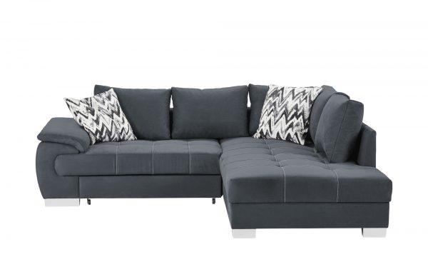 Ecksofa Brenda Ecksofa Brenda-Ecksofa-grau-Materialmix Breite: Höhe: 83 cm grau Ecksofa Brenda Ecksofa Brenda-Ecksofa-grau-Materialmix Breite: Höhe: 83 cm grau