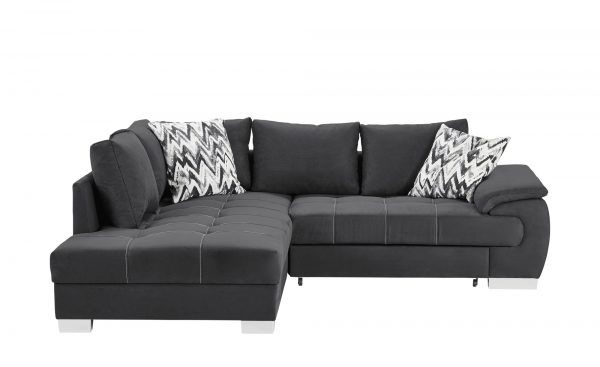 Ecksofa Brenda Ecksofa Brenda-Ecksofa-grau-Materialmix Breite: Höhe: 83 cm grau Ecksofa Brenda Ecksofa Brenda-Ecksofa-grau-Materialmix Breite: Höhe: 83 cm grau