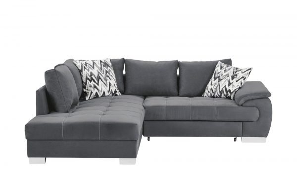 Ecksofa Brenda Ecksofa Brenda-Ecksofa-grau-Materialmix Breite: Höhe: 83 cm grau Ecksofa Brenda Ecksofa Brenda-Ecksofa-grau-Materialmix Breite: Höhe: 83 cm grau