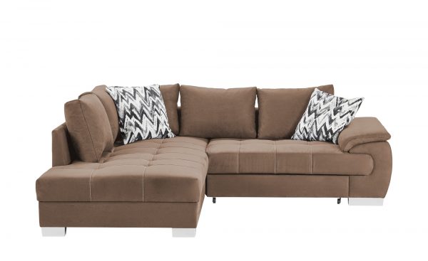 Ecksofa Brenda Ecksofa Brenda-Ecksofa-braun-Materialmix Breite: Höhe: 83 cm braun Ecksofa Brenda Ecksofa Brenda-Ecksofa-braun-Materialmix Breite: Höhe: 83 cm braun