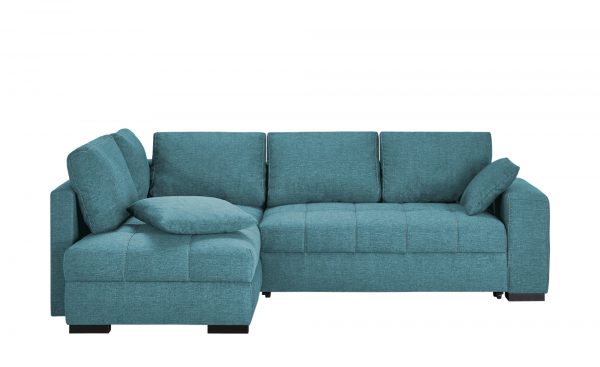 Ecksofa Gresa Ecksofa Gresa-Ecksofa-türkis/petrol-Materialmix Breite: Höhe: 90 cm türkis/petrol Ecksofa Gresa Ecksofa Gresa-Ecksofa-türkis/petrol-Materialmix Breite: Höhe: 90 cm türkis/petrol