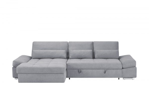 Ecksofa Hudson Ecksofa Hudson-Ecksofa-grau-Materialmix Breite: Höhe: 95 cm grau Ecksofa Hudson Ecksofa Hudson-Ecksofa-grau-Materialmix Breite: Höhe: 95 cm grau