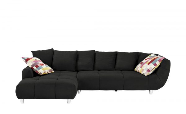 Ecksofa Imke Ecksofa Imke-Ecksofa-schwarz-Materialmix Breite: Höhe: 90 cm schwarz Ecksofa Imke Ecksofa Imke-Ecksofa-schwarz-Materialmix Breite: Höhe: 90 cm schwarz