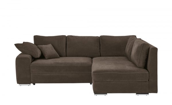 Ecksofa Kaila Deluxe Ecksofa Kaila Deluxe-Ecksofa-braun-Materialmix Breite: Höhe: 90 cm braun Ecksofa Kaila Deluxe Ecksofa Kaila Deluxe-Ecksofa-braun-Materialmix Breite: Höhe: 90 cm braun