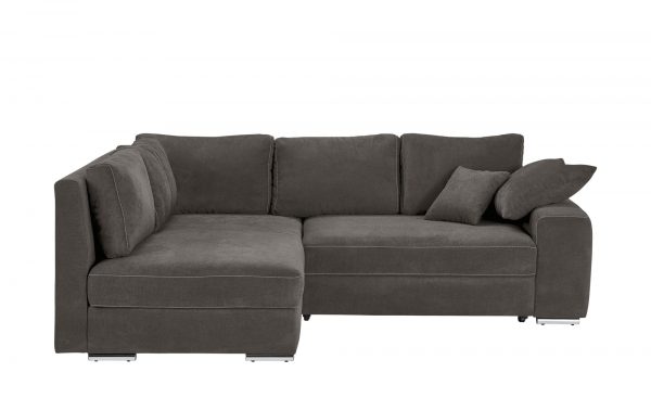 Ecksofa Kaila Deluxe Ecksofa Kaila Deluxe-Ecksofa-grau-Materialmix Breite: Höhe: 90 cm grau Ecksofa Kaila Deluxe Ecksofa Kaila Deluxe-Ecksofa-grau-Materialmix Breite: Höhe: 90 cm grau
